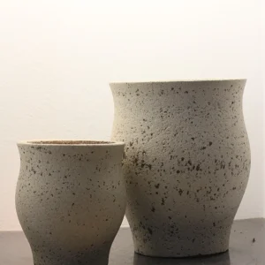 2966 Γλάστρα Lamp pot ivory